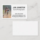 Sport-Fotografie-Visitenkarte Visitenkarte (Vorne/Hinten)