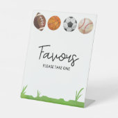 Sport Fußball Basketball Fußball Baseball Favorite Sockelschild (Vorderseite)