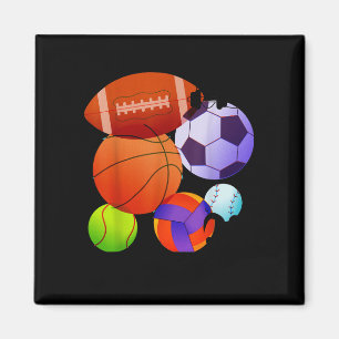 Sport Fußball Basketball Fußball Tennis Magnet