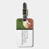 Sport - Fußball - Gepäckmarken Gepäckanhänger (Vorderseite vertikal)