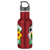 Sport - Fußball - SRF Edelstahlflasche (Rückseite)