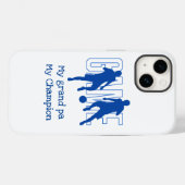 Sport game soccer Case-Mate iPhone hülle (Rückseite (Horizontal))