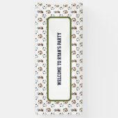 Sport Geburtstagsparty Banner (Vertikal)