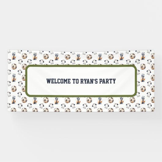 Sport Geburtstagsparty Banner (Horizontal)