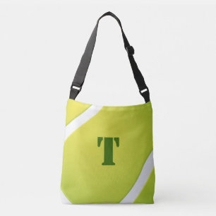 Sport-Geschenk des Tennis-Monogramm- Tragetaschen Mit Langen Trägern
