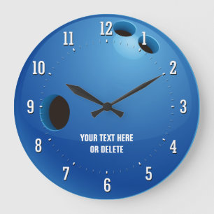 Sport-Geschenke des Bowlings-  Große Wanduhr