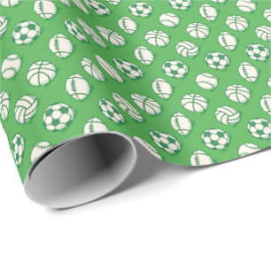 Sport Geschenkpapier