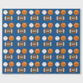 Sport-Geschenkpapier Geschenkpapier (Flach)