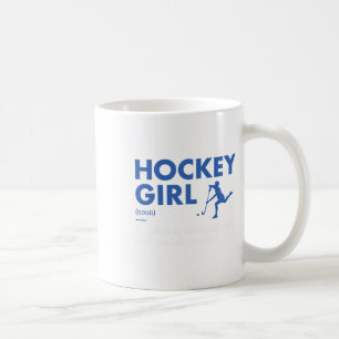 Sport Girl Definition Hockey Kaffeetasse