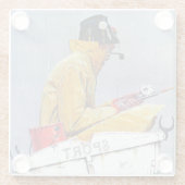 Sport Glasuntersetzer (Rückseite)