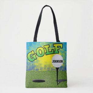 Sport Golf 🏌️ Design - DIREKT Text Tasche