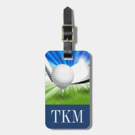 Sport - Golf Gepäckanhänger