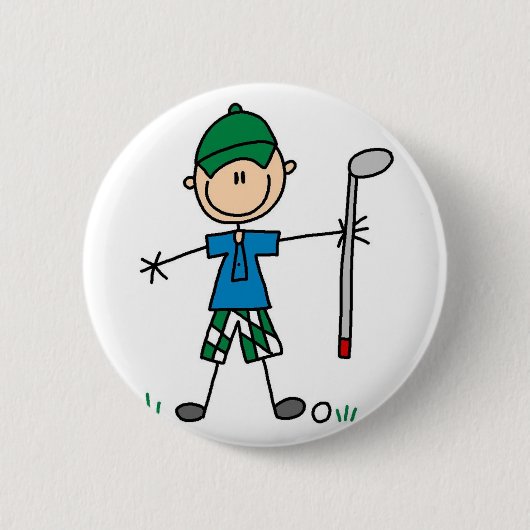 Sport-Golf-Knopf Button (Vorderseite)