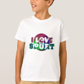 Sport I Liebe T-Shirt (Vorderseite)