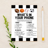 Sport in Ihrem Telefon Baby Duschgel Spiel Briefpapier