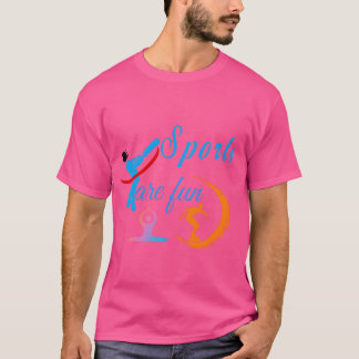 Sport ist lustig lustig vintage T-Shirt