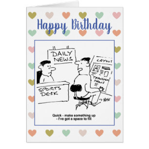 Sport-Journalist an der Zeitung