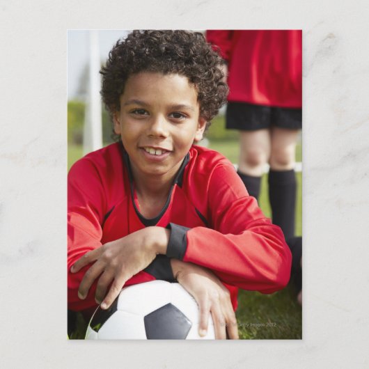 Sport, Kinder, Fußball 2 Postkarte (Vorderseite)