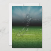 Sport Kinder Fußball Geburtstag Einladung (Rückseite)