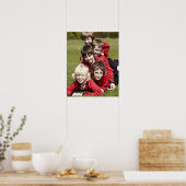 Sport, Kinder, Fußball Poster (Küche)