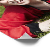 Sport, Kinder, Fußball Poster (Ecke)