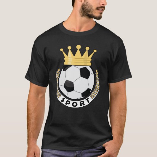 Sport King - Fußball / Fußball T-Shirt (Vorderseite)