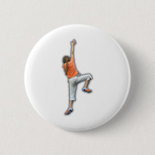 Sport-Klettern Button