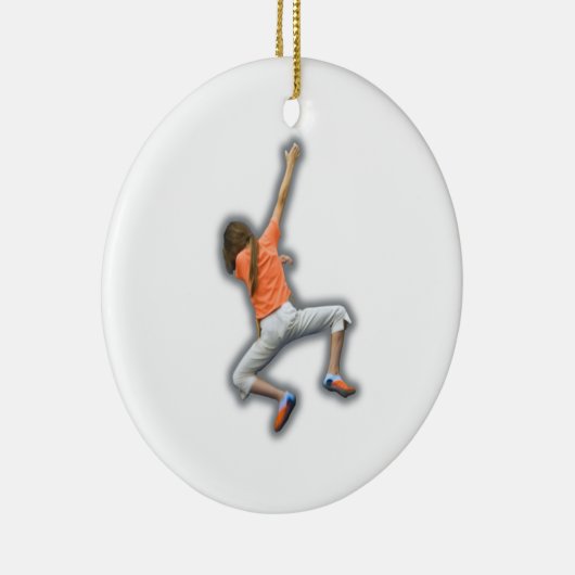 Sport-Klettern Keramikornament (Rechts)