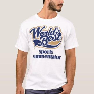 Sport-Kommentator-Geschenk T-Shirt