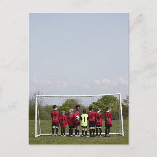 Sport. Lebensstil, Fußball Postkarte (Vorderseite)