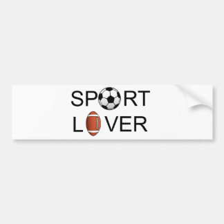 Sport-Liebhaber-Autoaufkleber Autoaufkleber