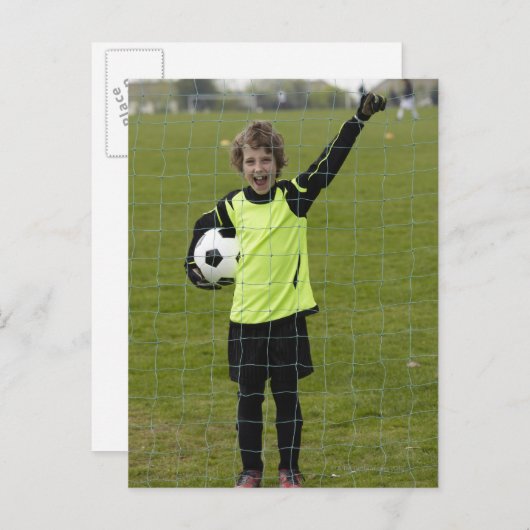 Sport, Lifestyle, Fußball 7 Postkarte (Vorne/Hinten)