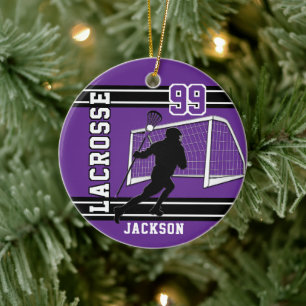 🥍 Sport - Lila Keramik Ornament