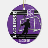 🥍 Sport - Lila Keramik Ornament (Links)