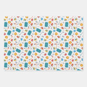 Sport Lover Ice Hockey Geschenkpapier Set (Vorderseite 2)