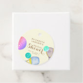 Sport Lover Wasserfarbe Pickleball Themed Bridal Geschenkanhänger (Beispiel)