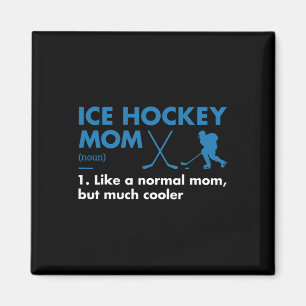 Sport Mama Definition Eishockey Magnet