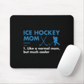 Sport Mama Definition Eishockey Mousepad (Mit Mouse)