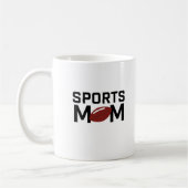 Sport Mama Football Design Kaffeetasse (Links)