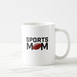 Sport Mama Football Design Kaffeetasse