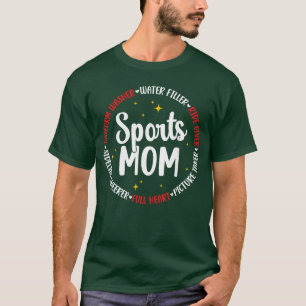 Sport-Mama-Schätzung Sport Mama Sport Mom Spor T-Shirt