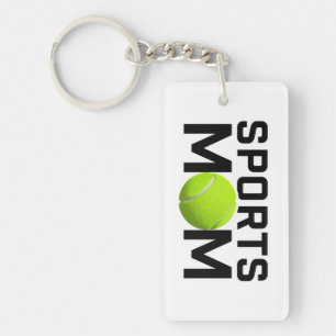 Sport-Mama Tennisdesign Schlüsselanhänger