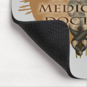 Sport Medicine Doctor Caduceus Mousepad (Ecke)