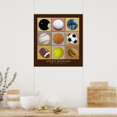 Sport Mega Nut Poster (Küche)