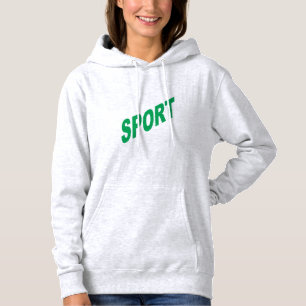 SPORT MIT EINER KAPPEN HOODIE
