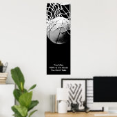 Sport Motivierend Zitat Basketball-Poster Poster (Heimbüro)