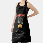 Sport Motivierend Zitat Basketball Schürze (InSitu)