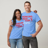 Sport-Mutter-Definition Bowling-Freunde Geschenk T-Shirt (Unisex)
