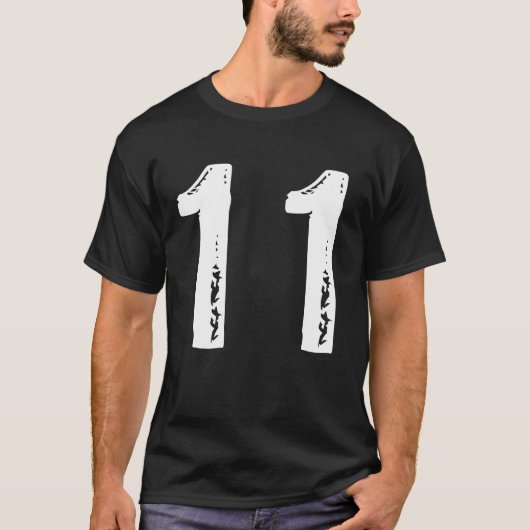 Sport Nummer 11 T-Shirt (Vorderseite)