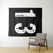 Sport Nummer 13 Wandteppich (Beispiel (Horizontal))